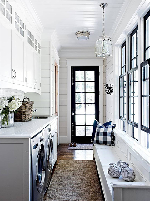 Your new laundry room: Layout, location and light! 