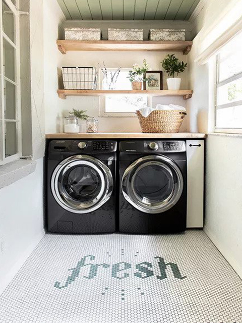 Your new laundry room: Layout, location and light! 