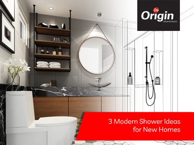 3 Modern Shower Ideas for New Homes