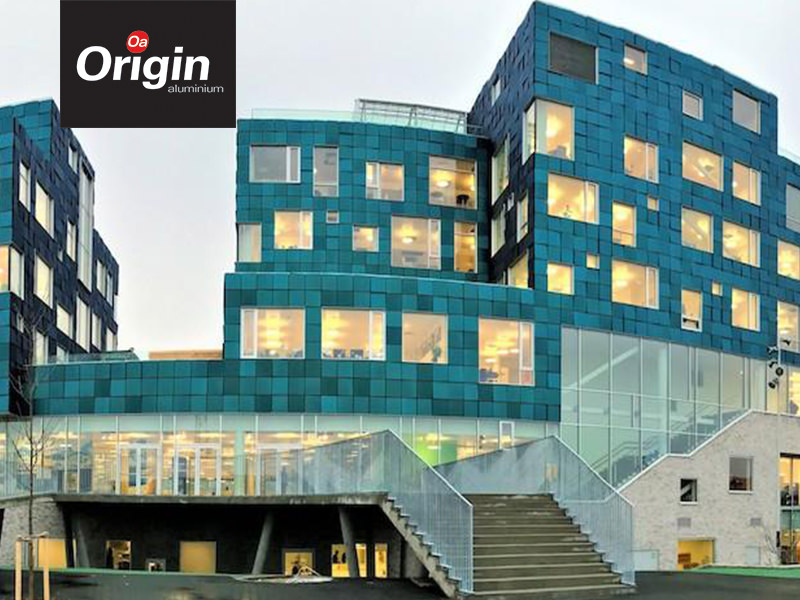 origin -Modern Facade Design using Aluminium Cladding